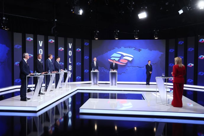 Superdebata na CNN Prima News.