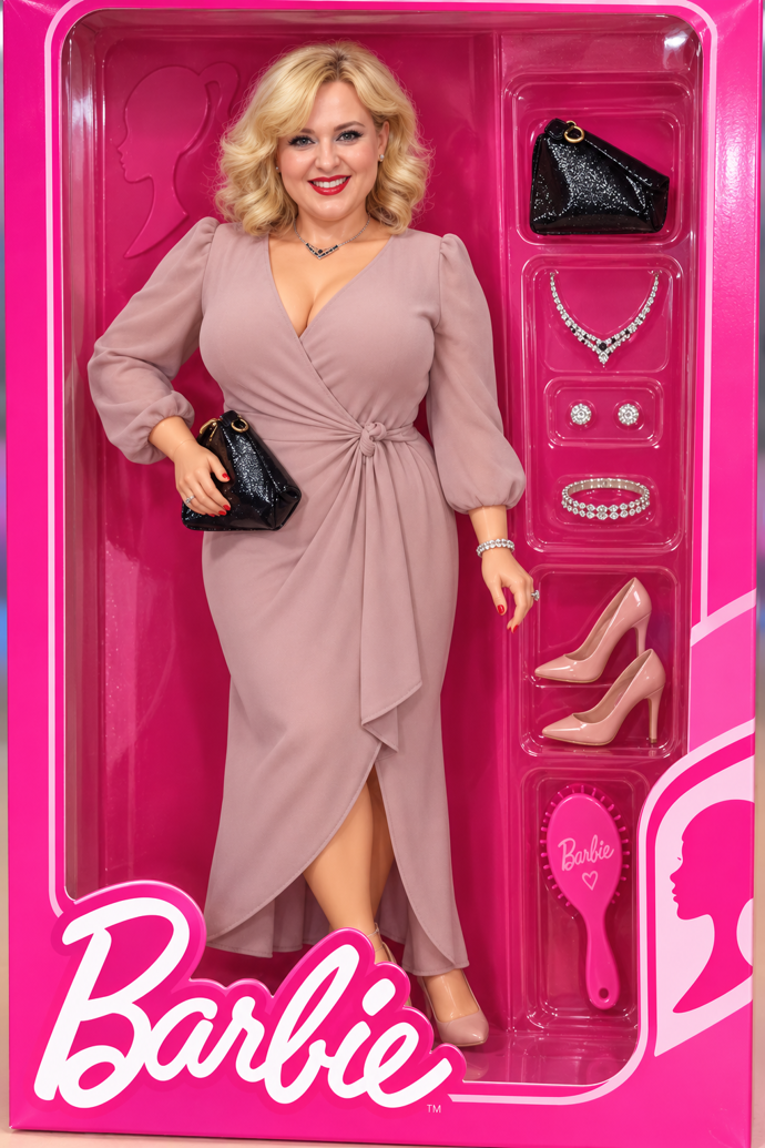 Miluška má jako Barbie typické křivky Marilyn Monroe. U dětí a sběratelů by jistě měla úspěch.
