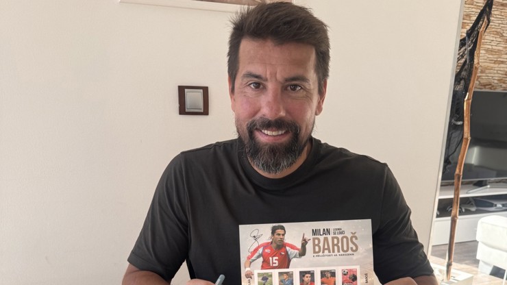 Milan Baroš slaví 45.narozeniny. Česká Pošta vydává jeho vlastní známky. Milan Baroš slaví 45.narozeniny. Česká Pošta vydává jeho vlastní známky.