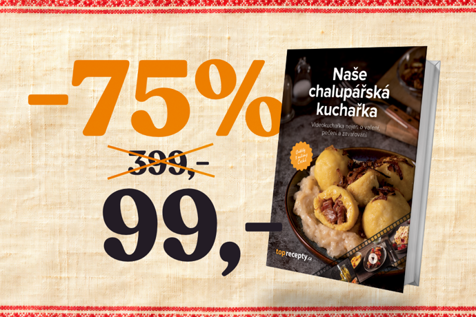 Naše chalupářská kuchařka je tematicky laděná a plná rychlých a jednoduchých letních receptů nejen pro chalupáře a zahrádkáře. Kuchařka nabízí také inspiraci na zavařování přebytků ovoce a zeleniny a mnoho receptů ze sezonních surovin, jako jsou cukety či houby.