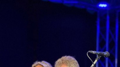FOTO: Zuzana Ceralová Petrofová a Miloš Vystrčil společně promluvili k přítomným hostům.