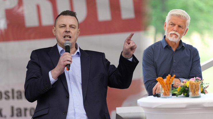 Jindřich Rajchl kritizoval Petra Pavla za to, že k volbám letěl soukromým letadlem.