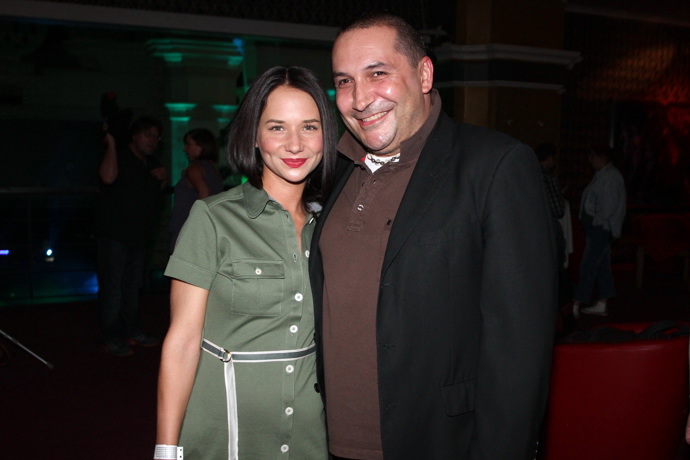 Sandra se svým expartnerem, producentem Janem Nejedlým Sandra se svým expartnerem, producentem Janem Nejedlým