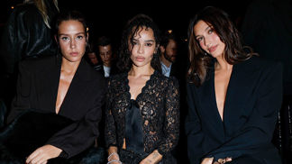 Hailey Bieber, Zoe Kravitz Hailey Bieber, Zoe Kravitz