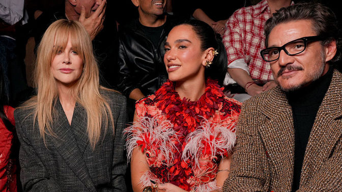Pedro Pascal, Nicole Kidman, Dua Lipa