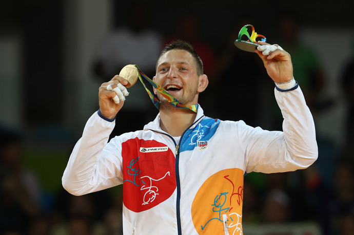 Lukáš získal zlato na olympiádě v Riu 2016 Lukáš získal zlato na olympiádě v Riu 2016