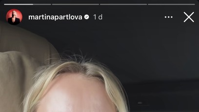 FOTO: Martina Pártlová se prstýnkem pochlubila na sociálních sítích.