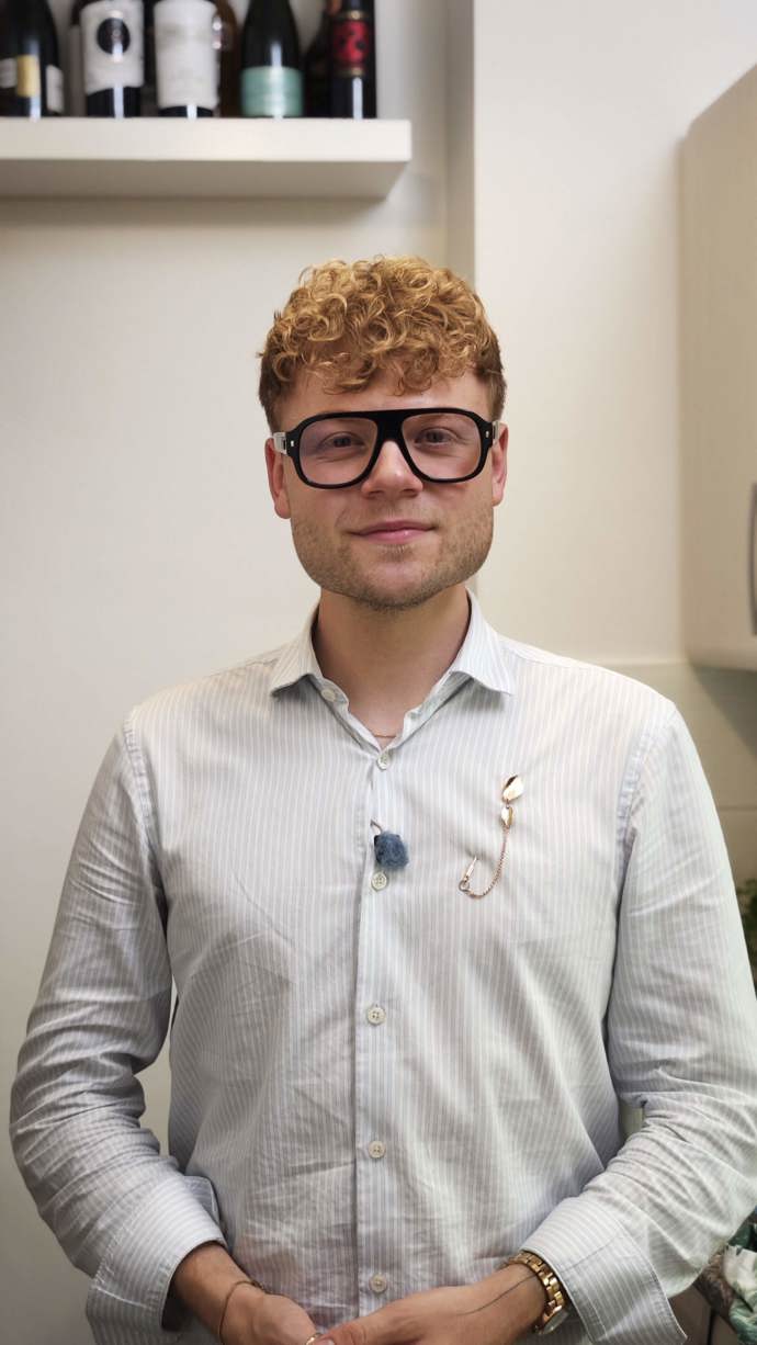 Adam Kristian Uhlíř se vaření ujal v pondělí. 