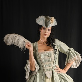 Ornella Koktová se převlékla za Marii Antoinettu. 