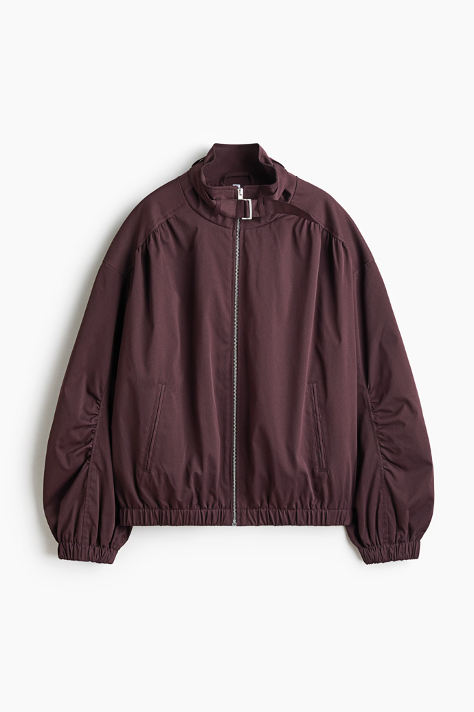 Oversize bunda bomber, H&M, 879 Kč