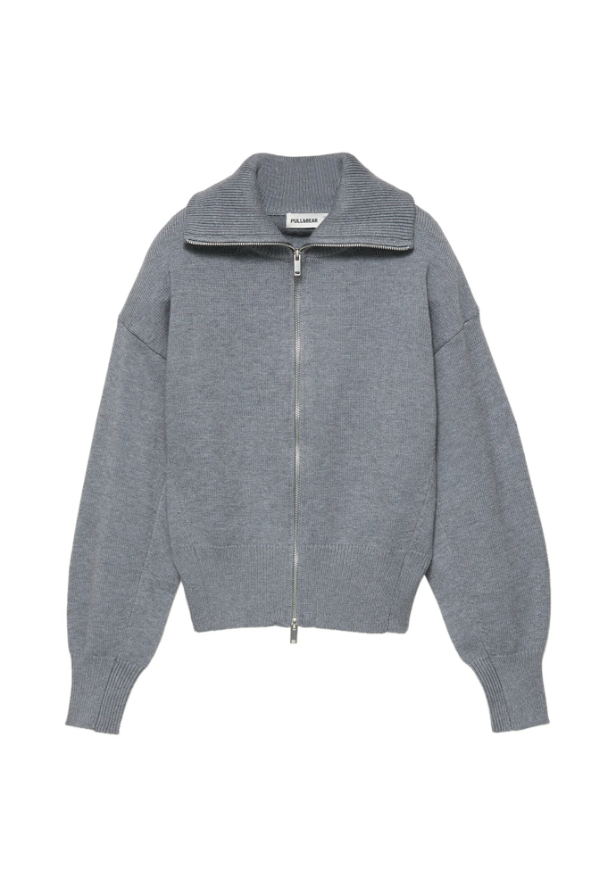 Kardigan na zip, PULL&BEAR, 1199 Kč