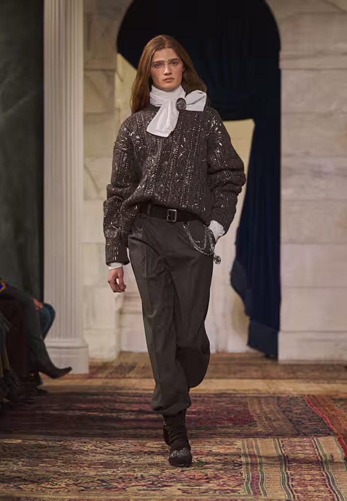 Značka Ralph Lauren si zakládá na kvalitě materiálů i čistotě střihů.