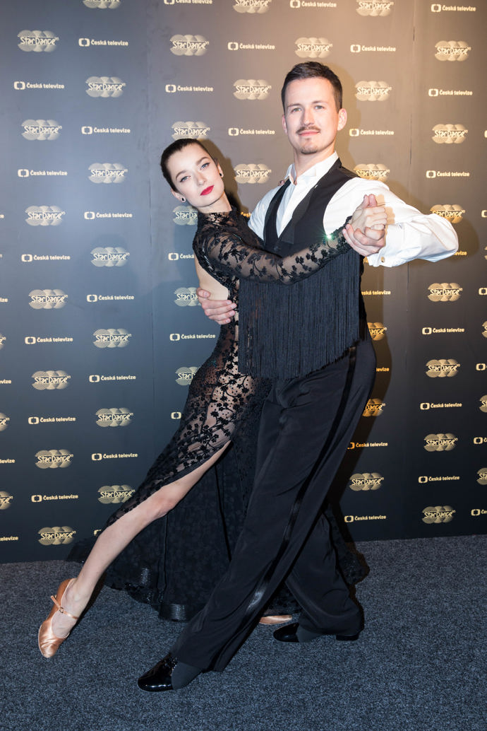 Ondráček držel v náruči Mariku Šoposkou