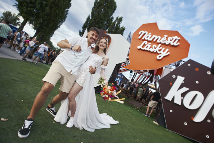 Svatby na festivalech jsou součástí programu už od roku 2023.