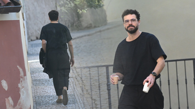 Martin Chobot zachycen v ulicích Prahy. 