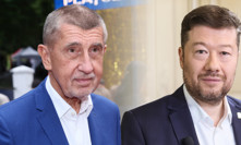 Babiš si podal Okamuru před novináři: Ironická poznámka a pak tvrdý vzkaz