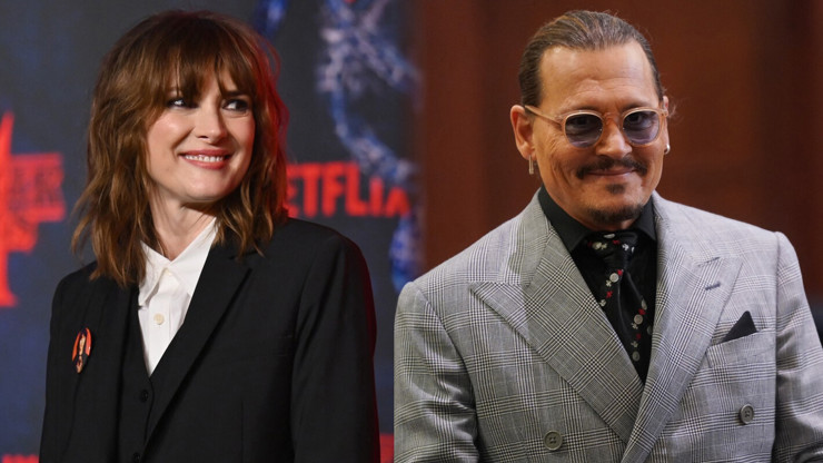 Winona Ryder zažila bouřlivý vztah s Johnnym Deppem.