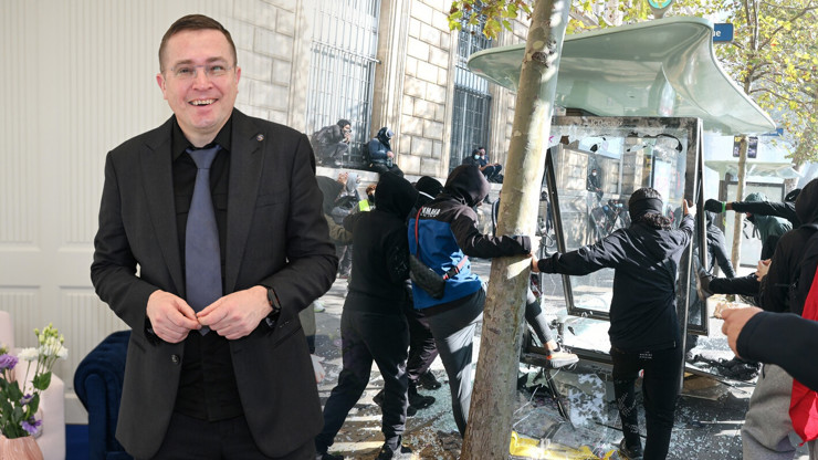 Drsný vzkaz Šmuclera po rabování ve Francii: Lékař si s demonstranty nebral servítky