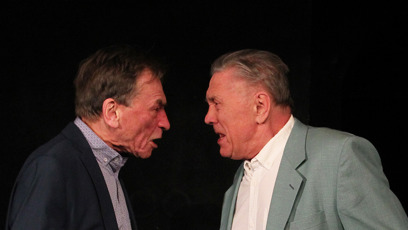 FOTO: František Němec a Petr Kostka v inscenaci Pan Halpern a pan Johnson.