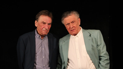 FOTO: František Němec a Petr Kostka v inscenaci Pan Halpern a pan Johnson.