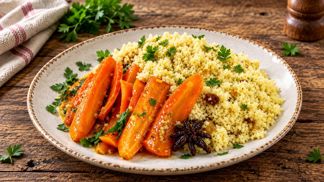 Recept na medovou karotku s kuskusem: Když se potká kulinářská rychlost s kouzlem karamelizace Recept na medovou karotku s kuskusem: Když se potká kulinářská rychlost s kouzlem karamelizace