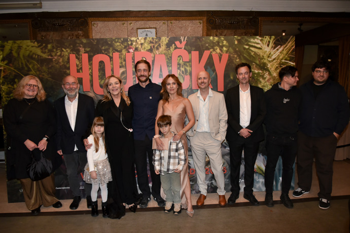 Slavnostní premiéra filmu Houpačky. 