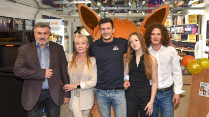 FOTO: Rodina přijela Solfronka podpořit.