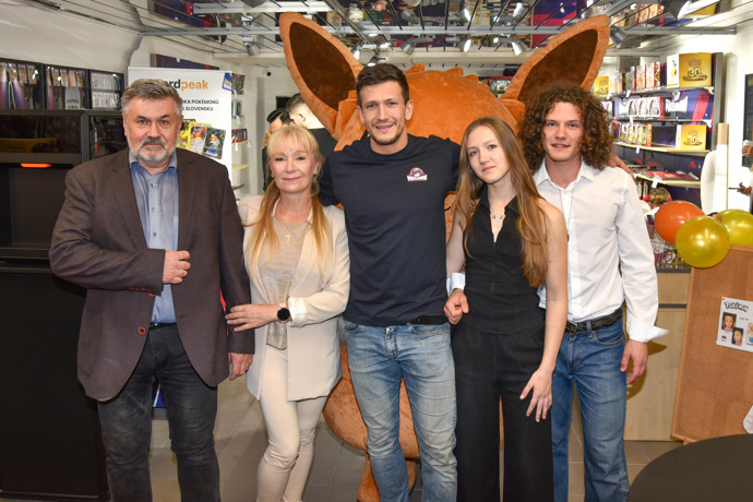 Rodina přijela Solfronka podpořit. 