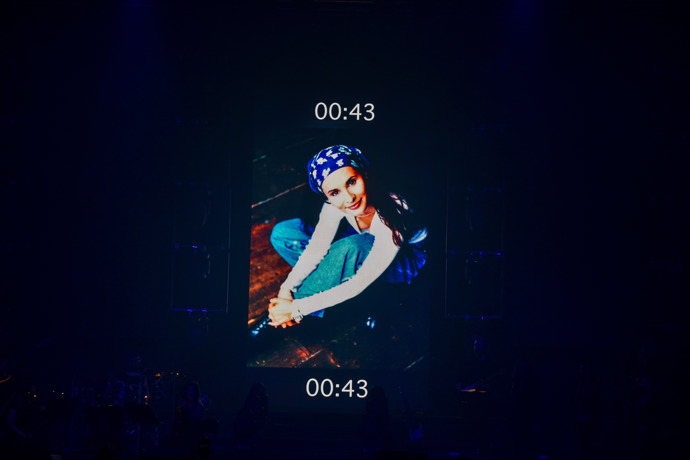 Monika Absolonová uspořádala koncert v O2 Universum. 