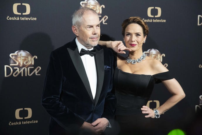 Marek Eben a Tereza Kostková.