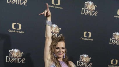 FOTO: Uchvatná Marta Jandová během třetího tanečního večera letošní Stardance.
