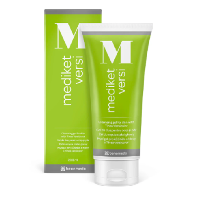 Mycí gel Mediket Versi, 479 Kč, prodává Benu Mycí gel Mediket Versi, 479 Kč, prodává Benu