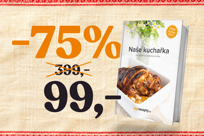 Naše kuchařka je první publikací Edice Toprecepty a najdete v ní 150 nejoblíbenějších a osvědčených receptů na každý den. Připravíte podle ní polévky, hlavní jídla i moučníky a je tak ideální kuchařkou do každé domácnosti. Naše kuchařka je první publikací Edice Toprecepty a najdete v ní 150 nejoblíbenějších a osvědčených receptů na každý den. Připravíte podle ní polévky, hlavní jídla i moučníky a je tak ideální kuchařkou do každé domácnosti.