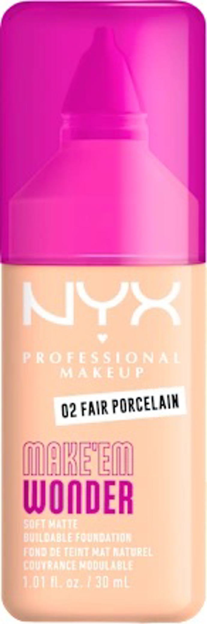 NYX Professional Makeup Make ’Em Wonder, 30 ml, 309 Kč, prodává dm.