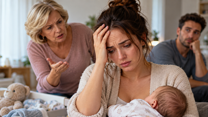 Příběhy o životě: Po porodu se k nám nastěhovala tchyně. Místo pomoci mě každý den ponižovala