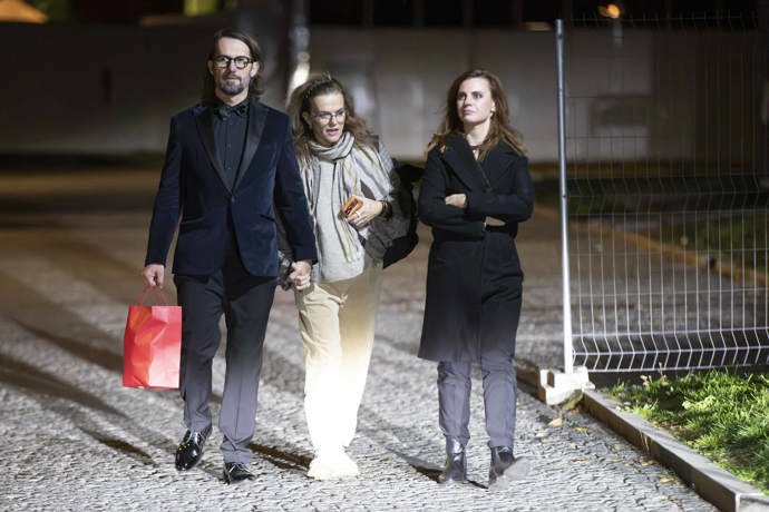 Marta Jandová s manželem. 