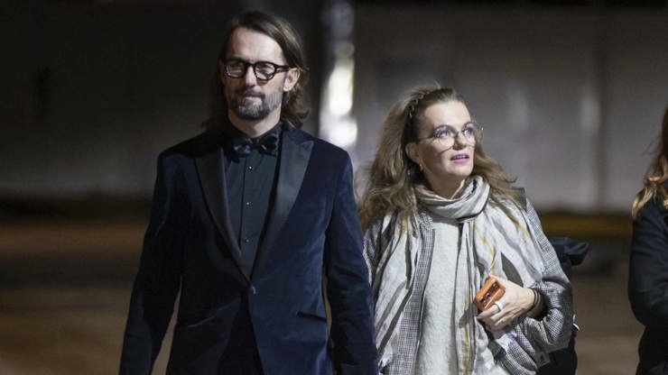 Marta Jandová odcházela ze StarDance po boku svého muže.