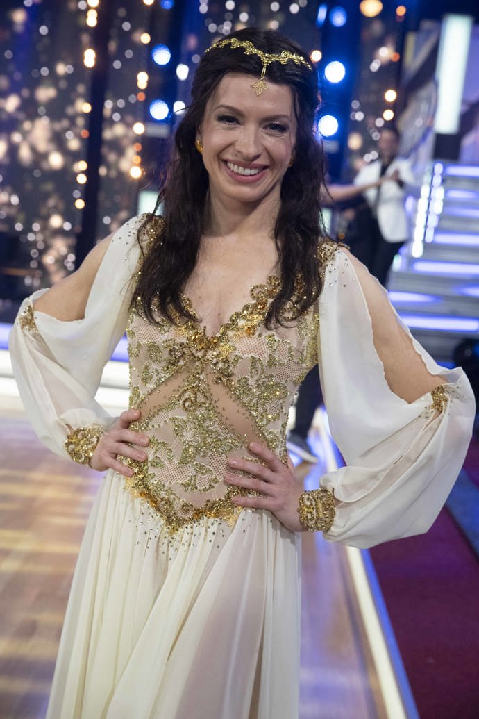 Lenka Nora Návorková jako brunetka.