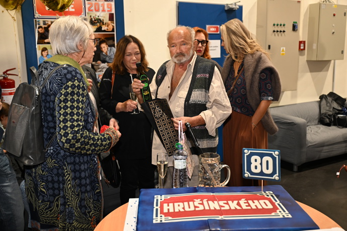 Rudolf Hrušínský mladší byl dojatý.