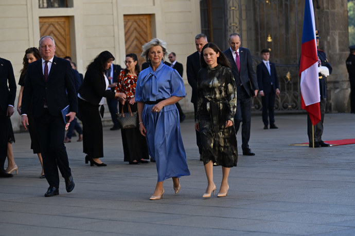Eva Pavlová a Mirabela Grădinaru vypadaly naprosto báječně. 