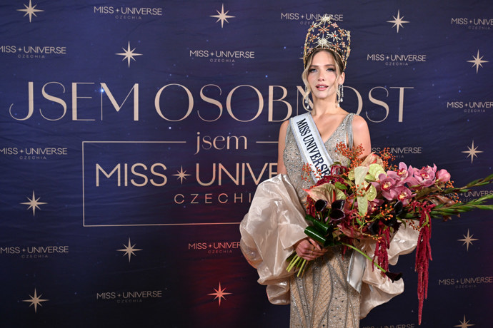 Miss Universe Czechia Dominika Viktorie Kotoučková.