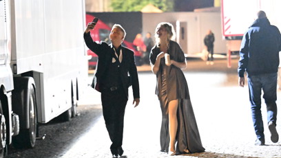 FOTO: Petr Bende se fotil při odchodu ze StarDance.