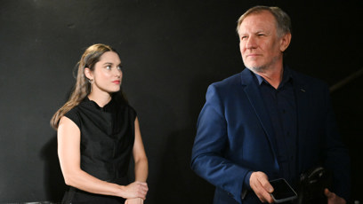 FOTO: Herci z filmu Wirbel – Judit Pecháček a Martin Finger.