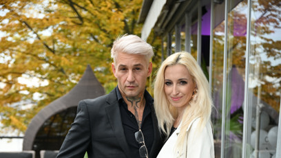 FOTO: Sámer Issa přišel po boku své partnerky Lucy Junk.