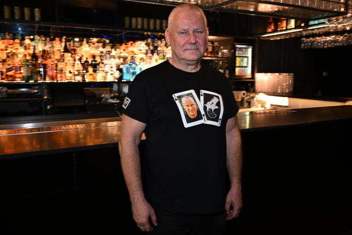 Jiří Kajínek během závěrečné tiskové konference G MMA. 