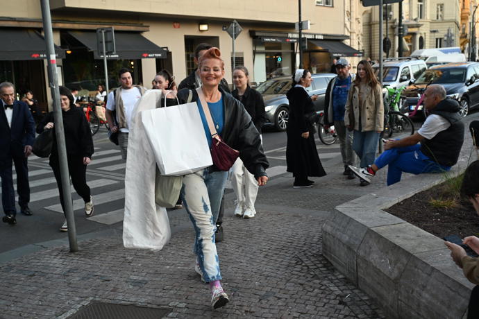 Erika Stárková přichází na Thalie.