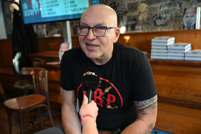 Lou Fanánek Hagen během rozhovoru pro eXtra.cz. 