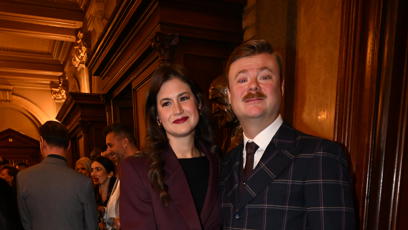 FOTO: Filip Kaňkovský s partnerkou.