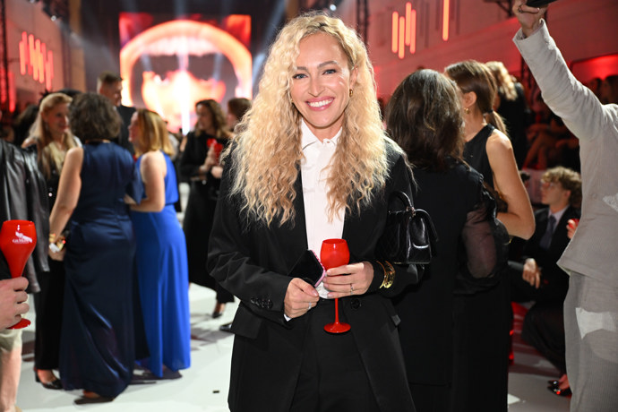 Renata Langmannová vsadila na pánský styl.