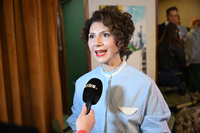 Martha Issová během rozhovoru pro eXtra.cz. 
